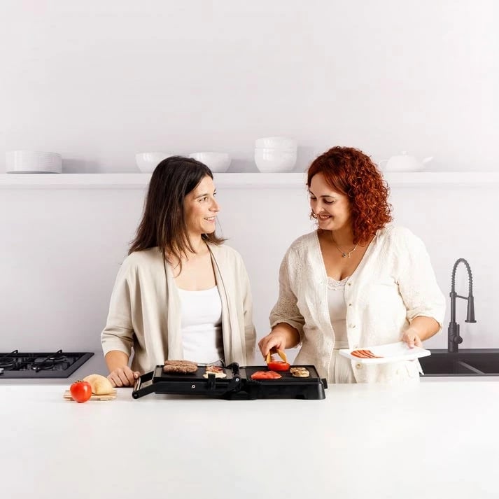 Grill elektrik Taurus Bistro Essential 2600W, argjend