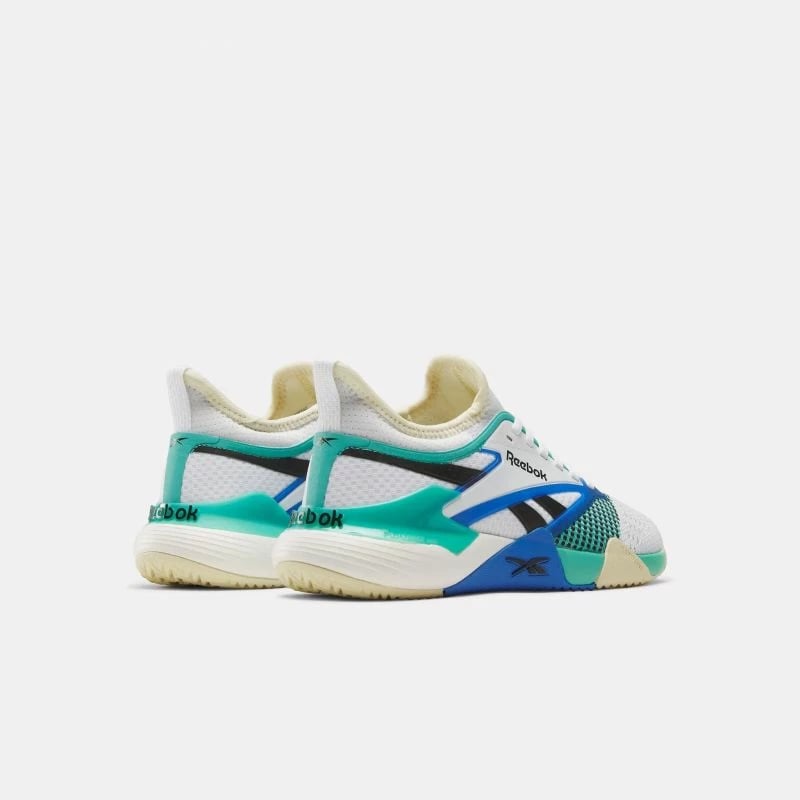 Atlete për meshkuj Reebok, të bardha dhe blu