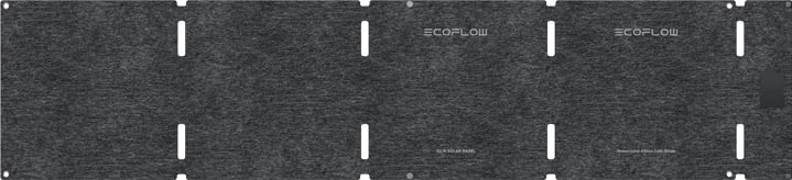 Panel diellor portativ EcoFlow EFSOLAR60-TYPE-C, 60W, USB-C, i palosshëm, i zi