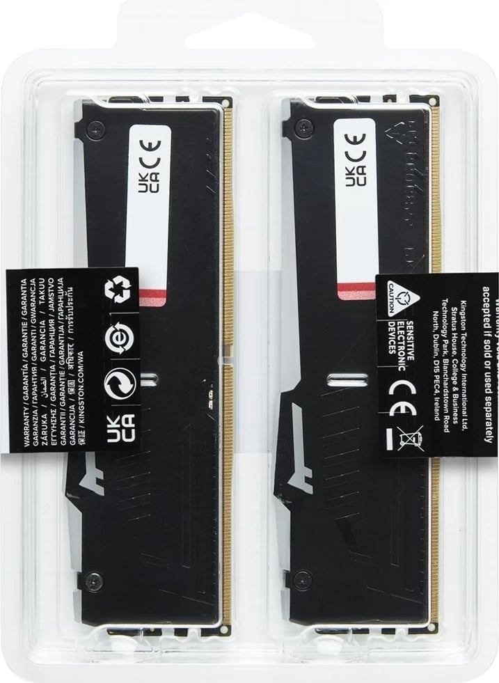 RAM Memorje Kingston FURY Beast 32GB 5600MT/s DDR5 RGB (Kit prej 2 copë)