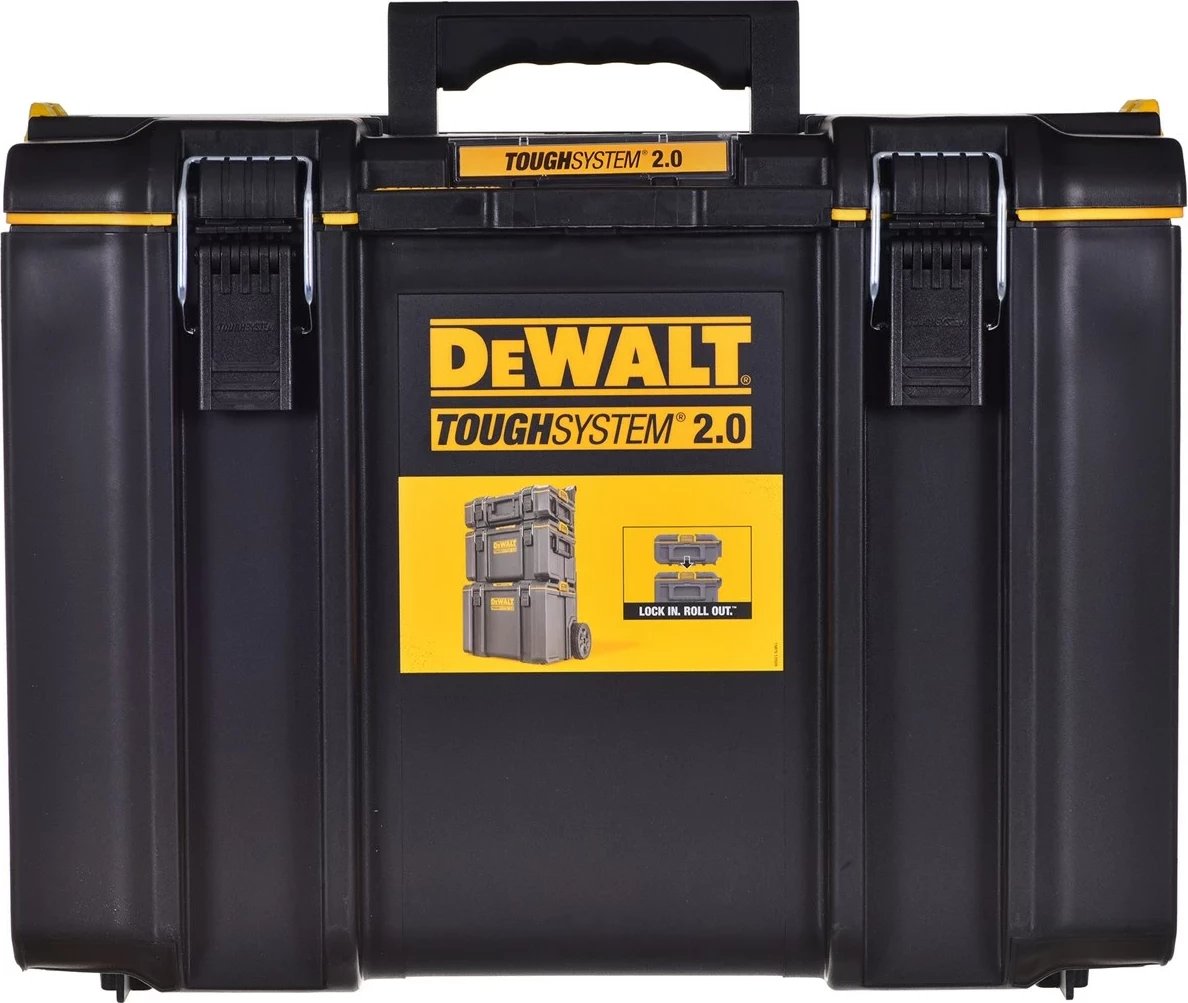 Kuti veglash DeWalt DWST83342-1 ToughSystem 2.0, Polikarbonat, e zezë/verdhe