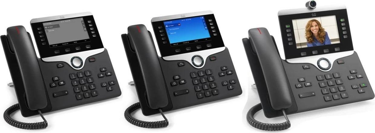 Telefon IP Cisco 8811, LCD 800x480, me kabllo, i zi