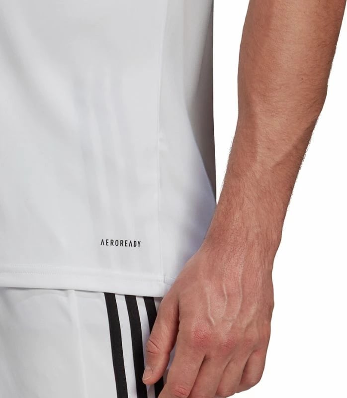 Maicë adidas për meshkuj, e bardhë