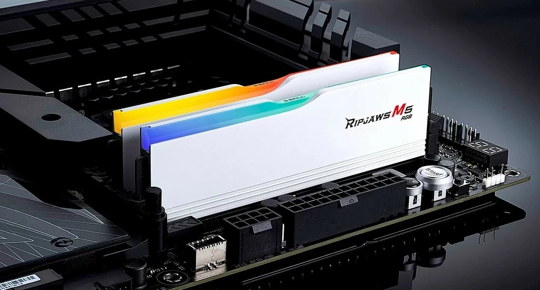 RAM Memorje G.Skill Ripjaws M5 RGB 32GB (2x16GB) DDR5 6000MHz CL36, e bardhë