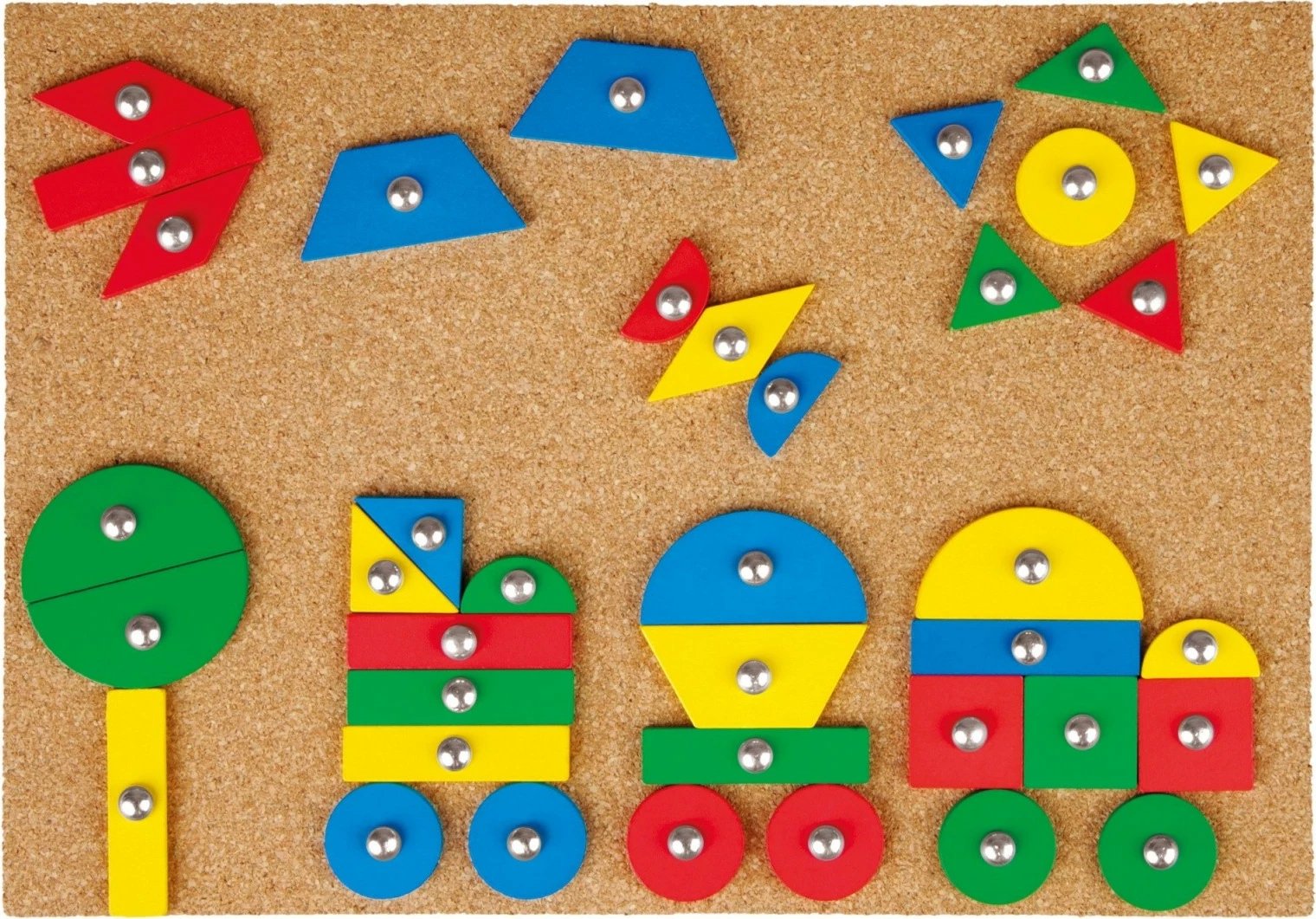 Set kreativ Lena Hammer Game, 72 pjesë, shumëngjyrëshe Set kreativ Lena Hammer Game, 72 pjesë, shumëngjyrëshe