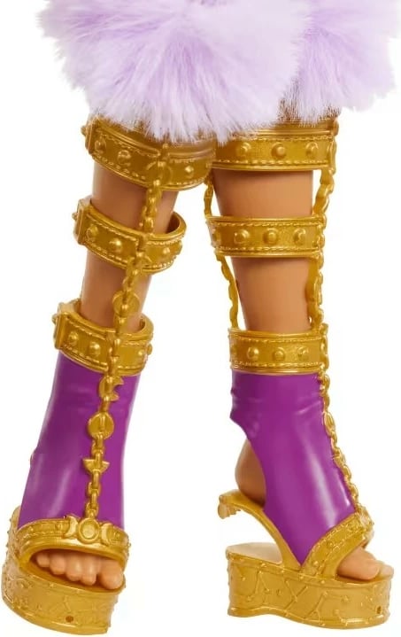 Kukull Monster High Mattel Clawdeen Wolf HXH80 me aksesorë, vjollcë