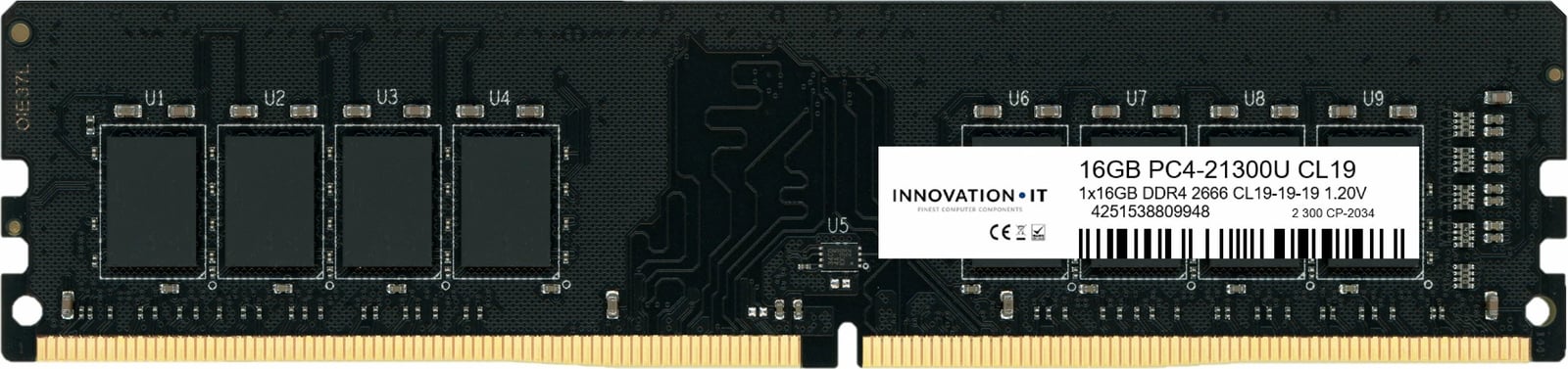 RAM Memorje Innovation IT 2666 16GB CL19-19-19 1.20V LD 8-Chip