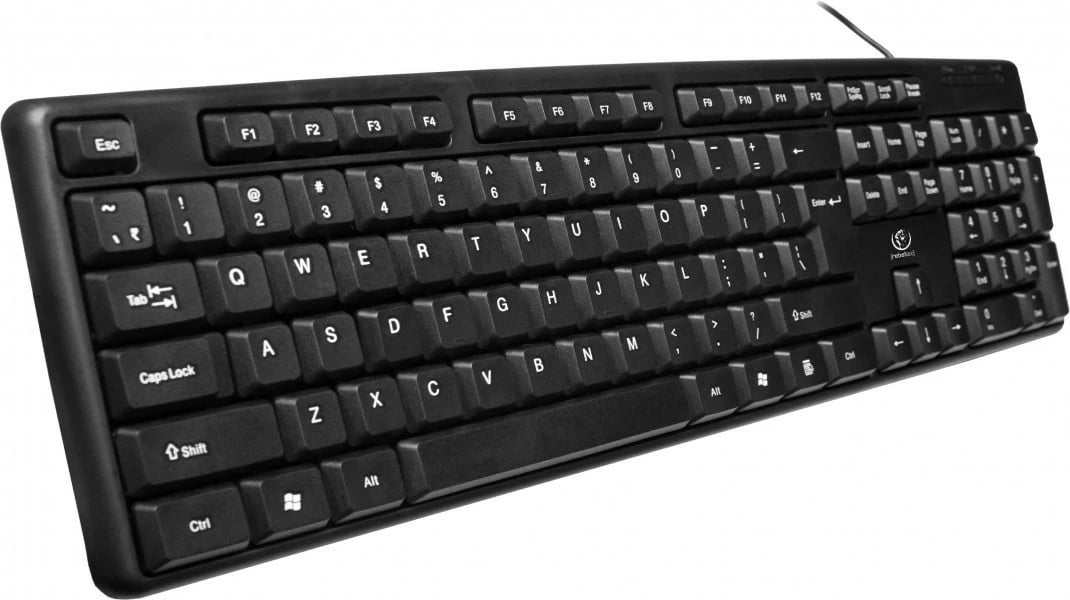 Tastierë me kabllo Rebeltec UNO, USB, 1.8m, e zezë