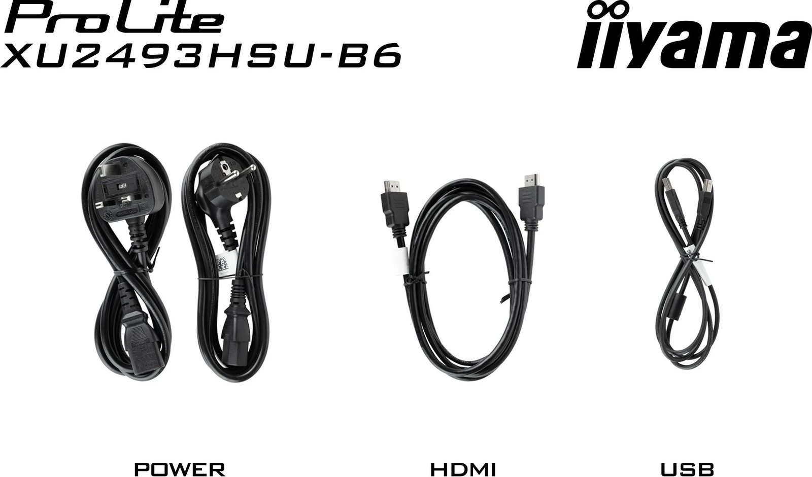 Monitor iiyama ProLite XU2493HSU-B7, 23.8", Full HD, LED, i zi
