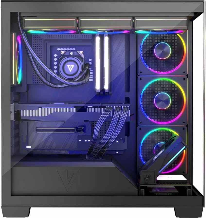 Kasë MODECOM Volcano Stellar ARGB MIDI, e zezë