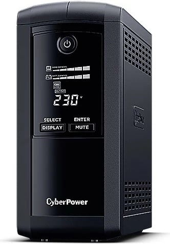 Kasë CyberPower VP1000ELCD-FR, 1000VA/550W, 4xFR, LCD, e zezë