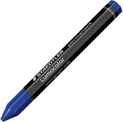 Laps permanent STAEDTLER Lumocolor 236, blu, 1 copë