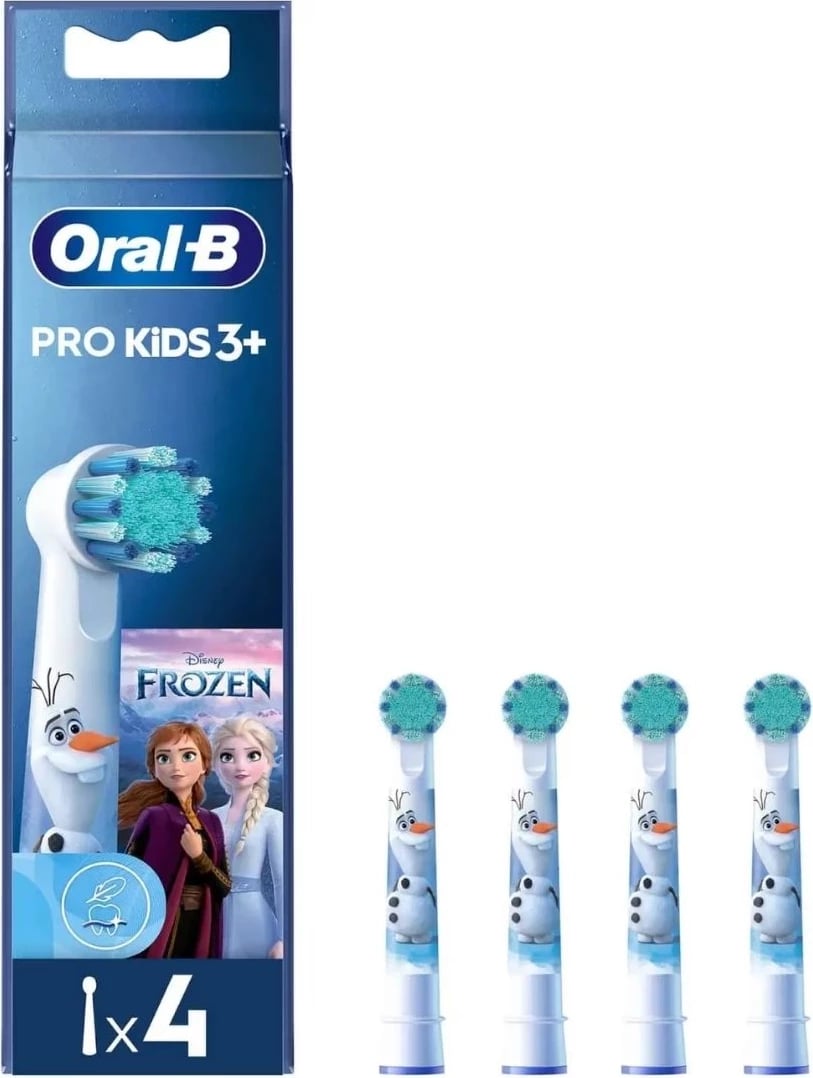 Kokë furçe dhëmbësh sonike, Oral-B, 804759, e bardhë, paketë 4