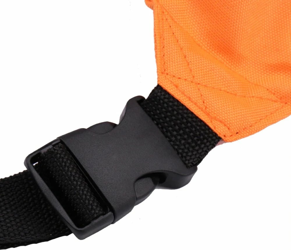 Çantë beli Hurtel për vrapim dhe aktivitete të jashtme, Canvas, e zezë