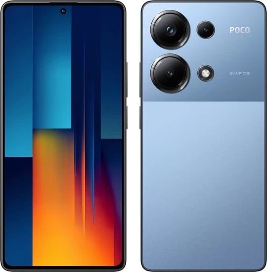 Celular Poco M6 Pro, 6.67", 12+512GB, 4G, i kaltër