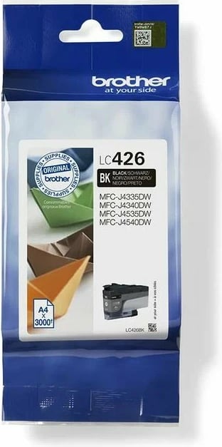 Toner Brother LC-426BK, 3000 faqe, Ngjyrë e zezë