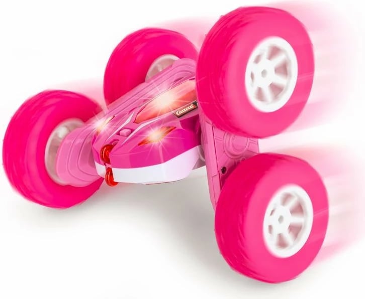 Veture me telekomandë Carrera Mini Turnator RC, 2.4 GHz, Rozë/Bardhë