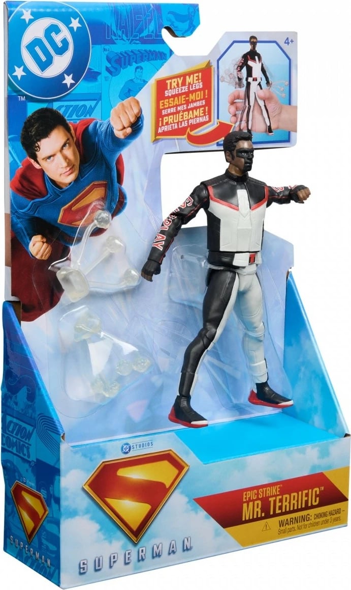 Figurë aksioni Superman Spin Master 15 cm, plastikë, me aksesorë