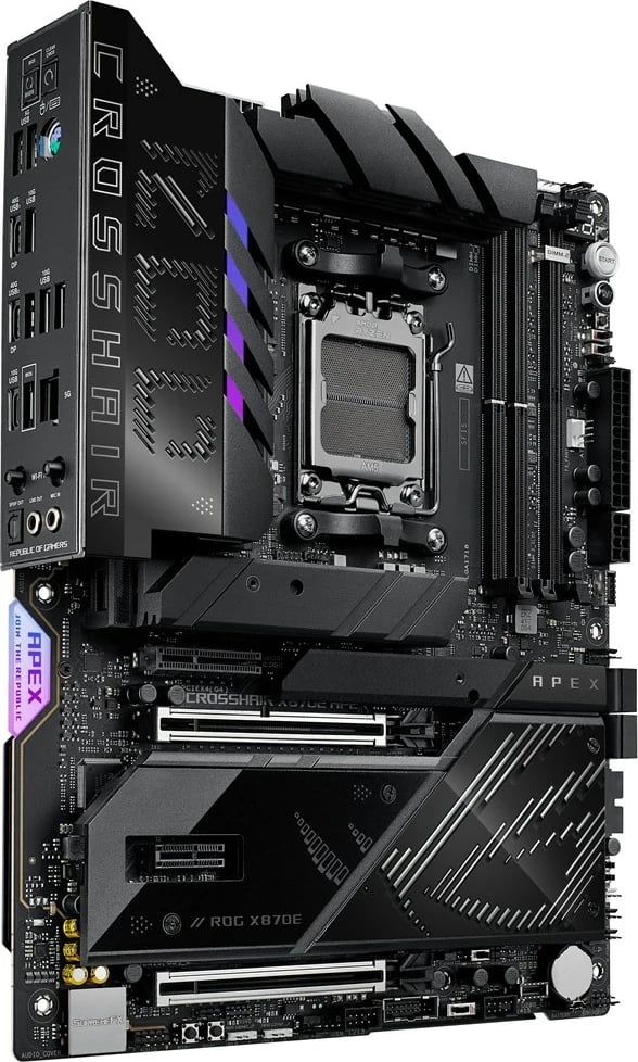 Pllakë amë ASUS ROG CROSSHAIR X870E APEX, Socket AM5, ATX, e zezë