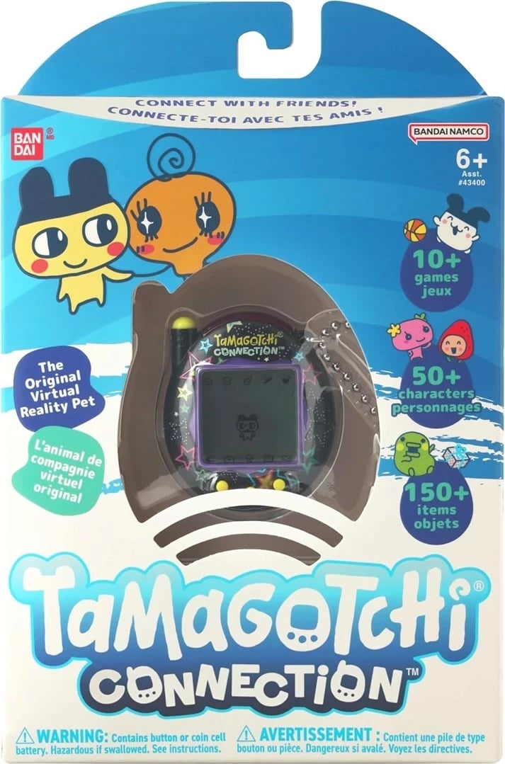 Lodër elektronike Bandai Tamagotchi Connection Neon Stars
