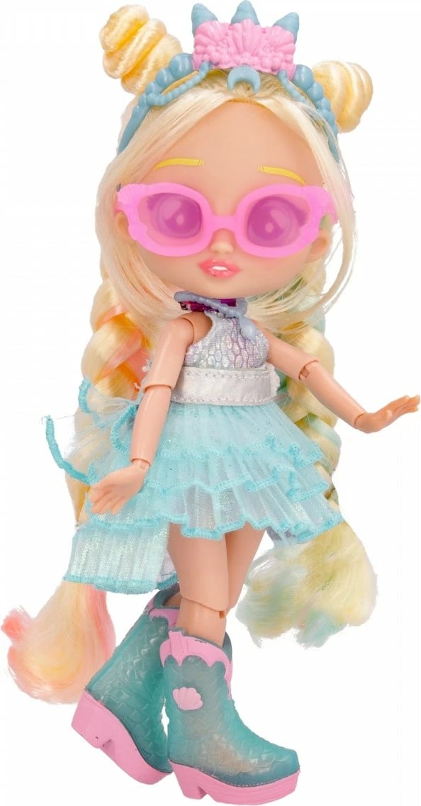 Kukull Cry Babies BFF Stella me kitarë, 20 cm, për vajza