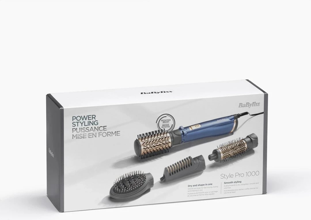 Stilues flokësh Babyliss Style Pro 1000, AS965E, i zi Stilues flokësh Babyliss Style Pro 1000, AS965E, i zi