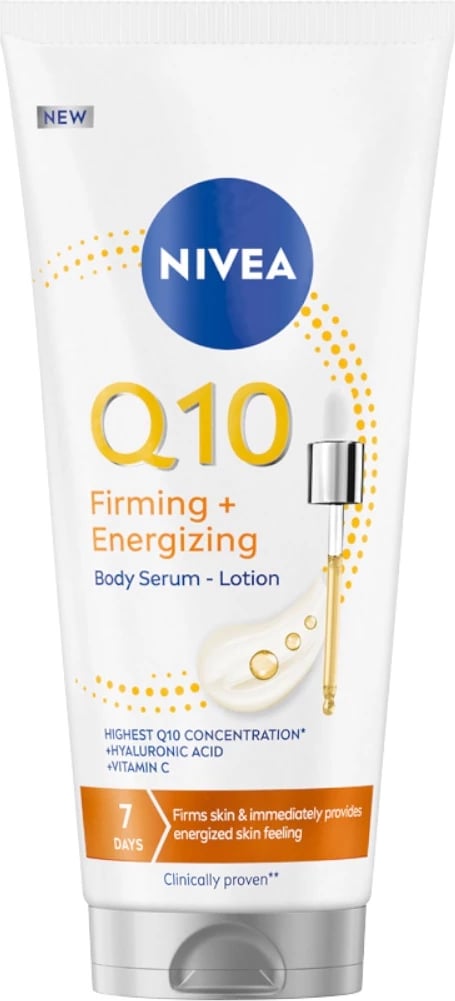 Balsam trupi Nivea Q10 Firming + Energizing për femra, 200ml