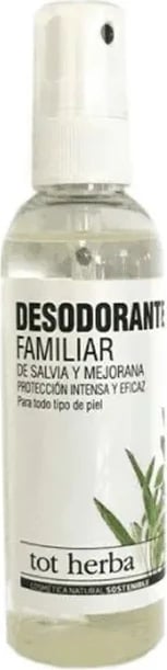 Deodorant familjar TOT HERBA me sherebelë dhe mejoran 100ml unisex