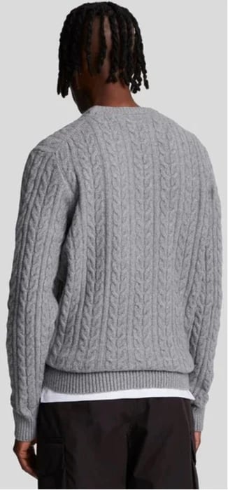Duks për meshkuj Lyle & Scott, gri