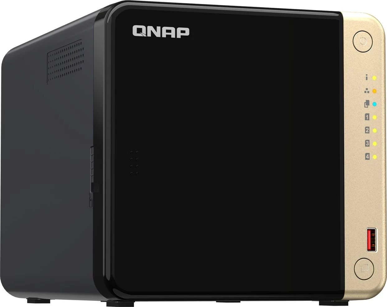 NAS QNAP TS-464, Intel Celeron N5095, 8 GB DDR4, QNAP QTS, Zezë