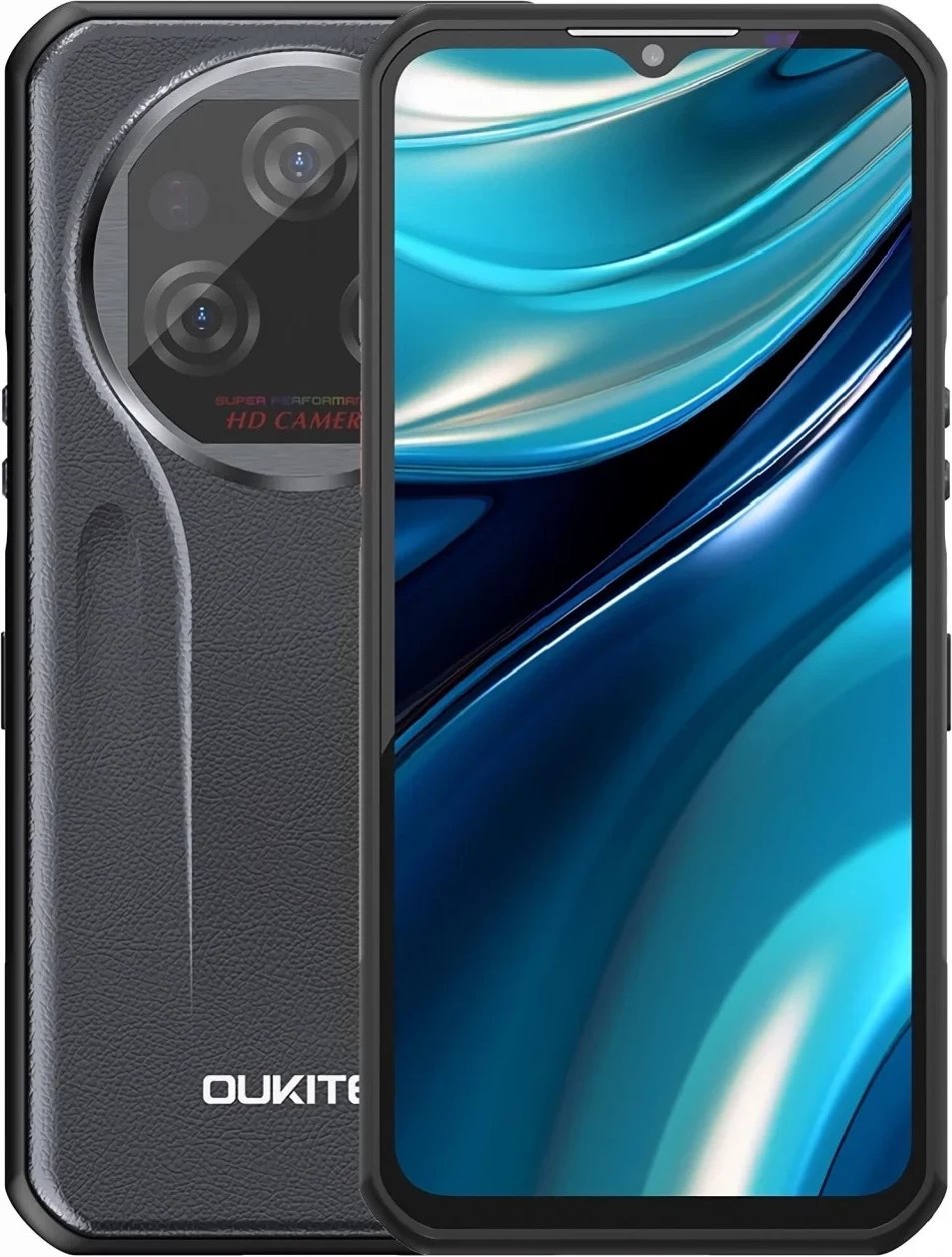 Celular Oukitel WP39 6/256GB 11000mAh Dual SIM gri