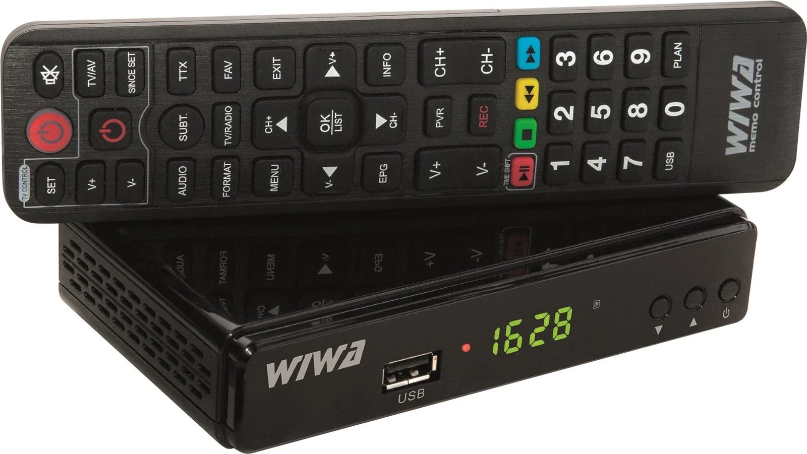 Marrës tokësor Wiwa Tuner DVB-T/T2 H.265, i zi Marrës tokësor Wiwa Tuner DVB-T/T2 H.265, i zi