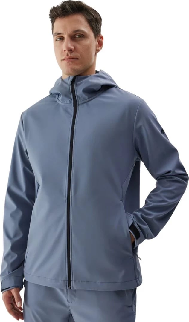 Xhaketë softshell 4F M283 për meshkuj, denim