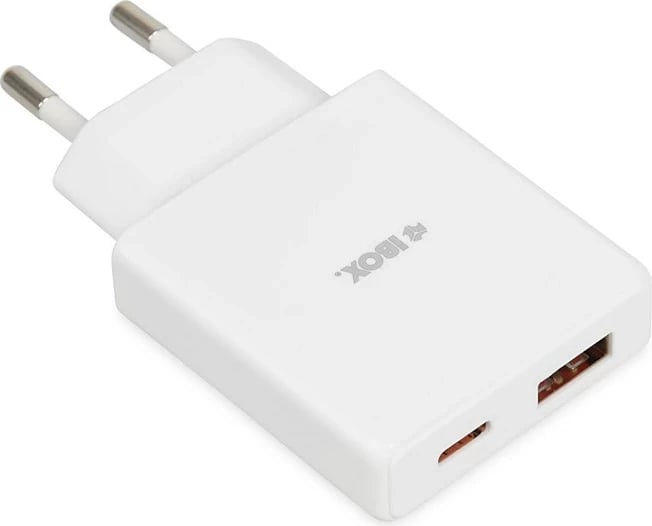 Karikues muri iBOX C-43 Slim GaN PD30W, Bardhë