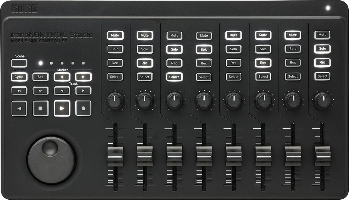 Kontroller MIDI Korg nanoKONTROL Studio, i zi