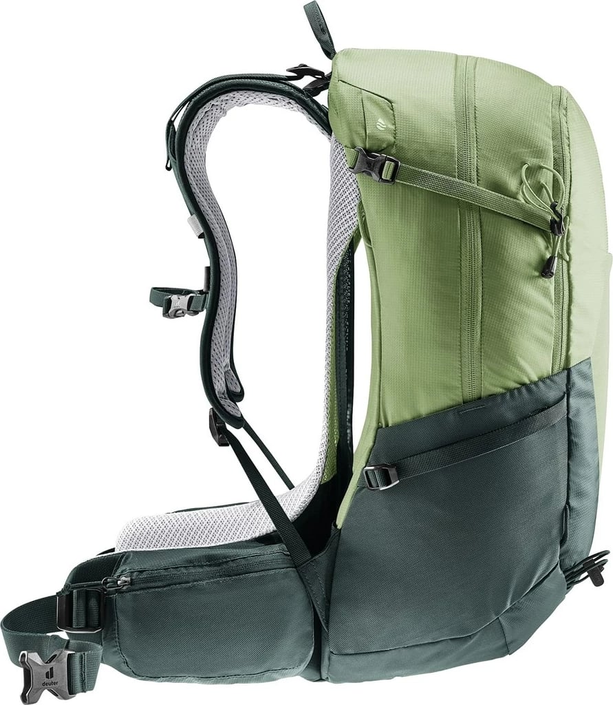 Çantë shpine Deuter Futura 27 për hiking, për femra, Jeshile
