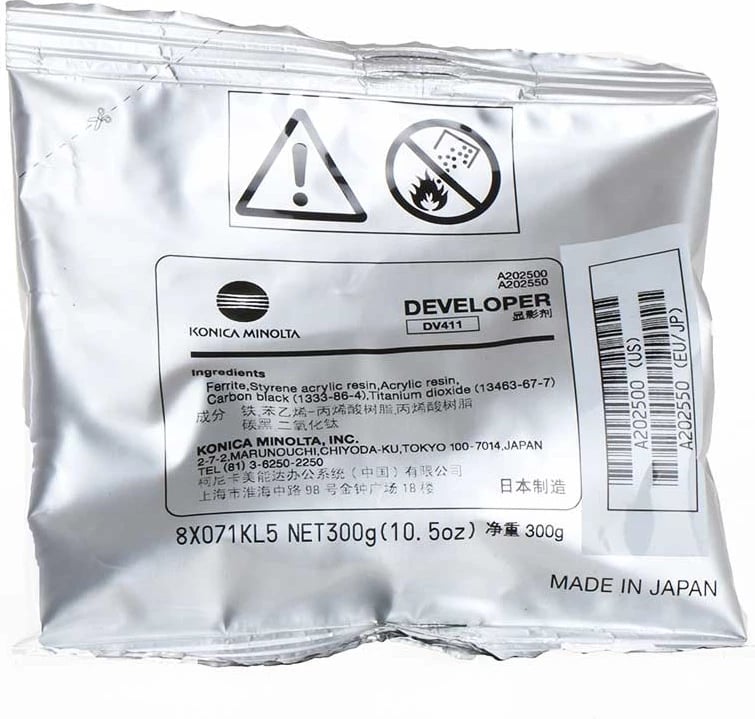 Njësi developer Konica Minolta DV411 / A202550 80000 faqe, e zezë