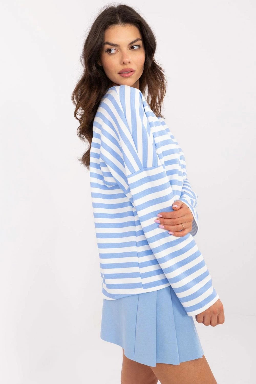 Bluzë femra Italy Moda 207720, e kaltër