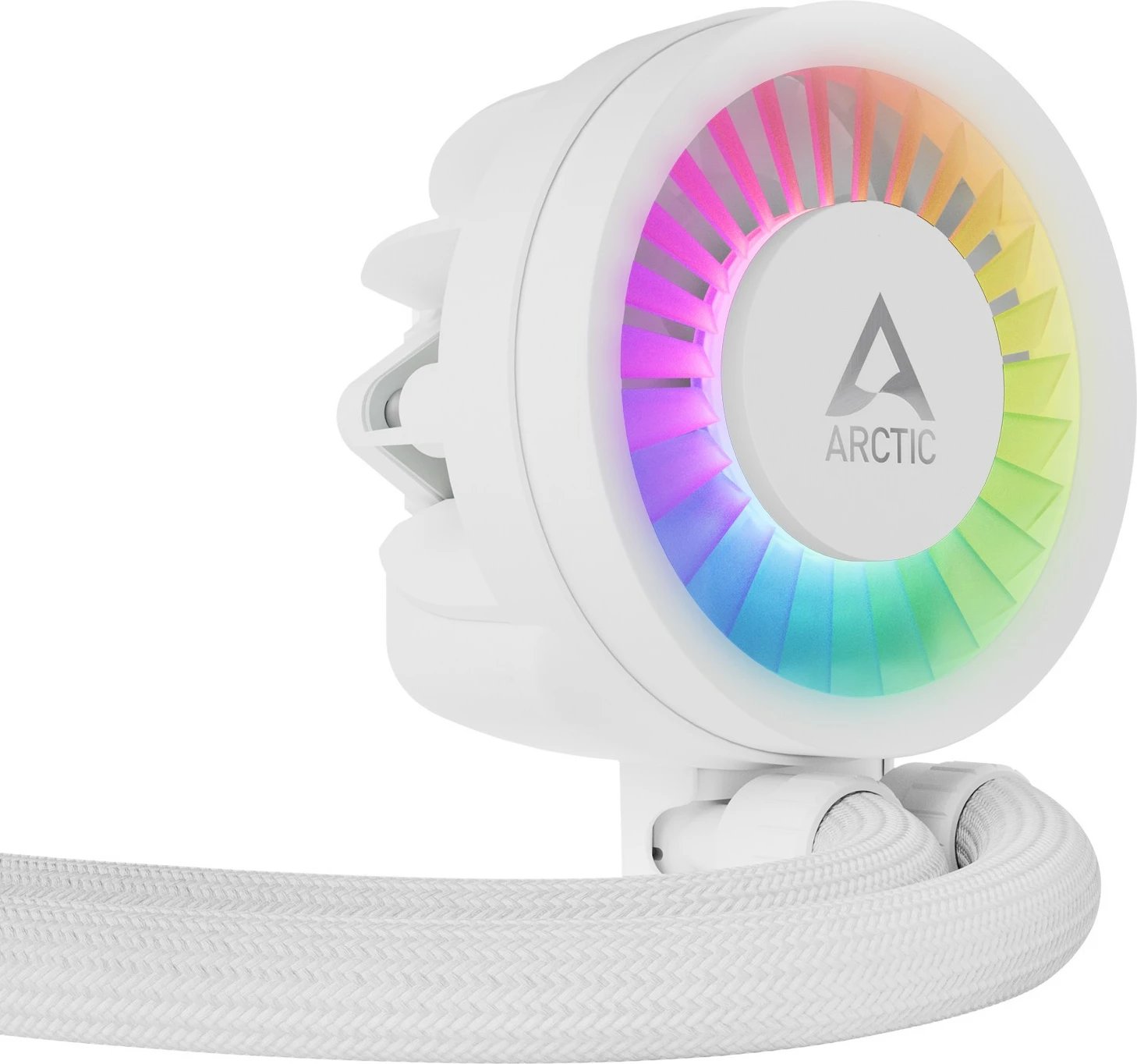 Ftohës uji ARCTIC Liquid Freezer III 240 A-RGB, 12 cm, 48.82 cfm, Bardhë Ftohës uji ARCTIC Liquid Freezer III 240 A-RGB, 12 cm, 48.82 cfm, Bardhë