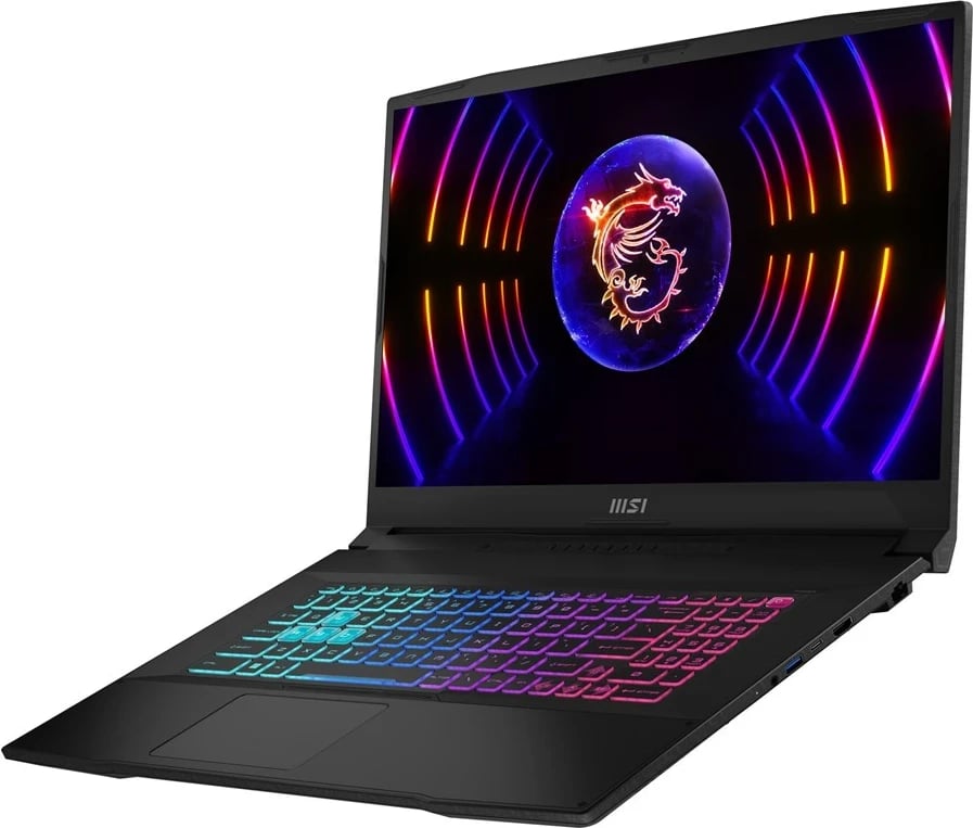 Laptop MSI Katana 17 B13VEK, 17.3", Intel Core i5 i5-13420H, 16 GB RAM, 1 TB SSD, NVIDIA RTX 4050, Zi