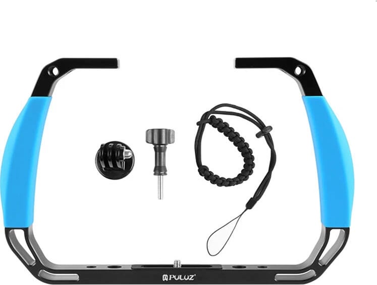 Rig nënujor për kamera aksioni Puluz PU926L, kaltër