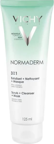 Pastrues fytyre Vichy Normaderm 3 in 1, 125ml