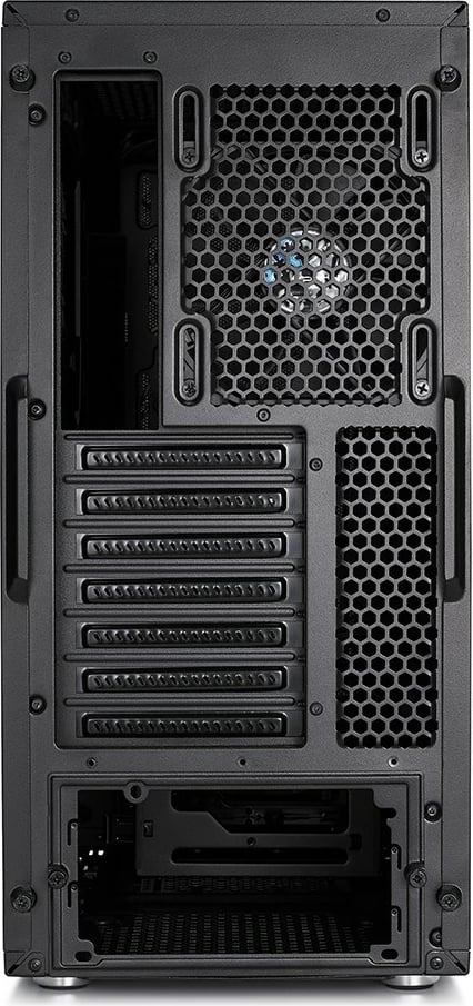 Kasë Fractal Design Meshify C, Midi Tower, PC, ATX, ITX, micro ATX, e zezë Kasë Fractal Design Meshify C, Midi Tower, PC, ATX, ITX, micro ATX, e zezë
