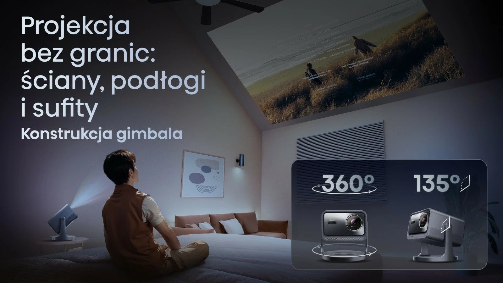 Projektor laser Hisense C2, 4K, 300", JBL Sound, WiFi, Bluetooth, Gri