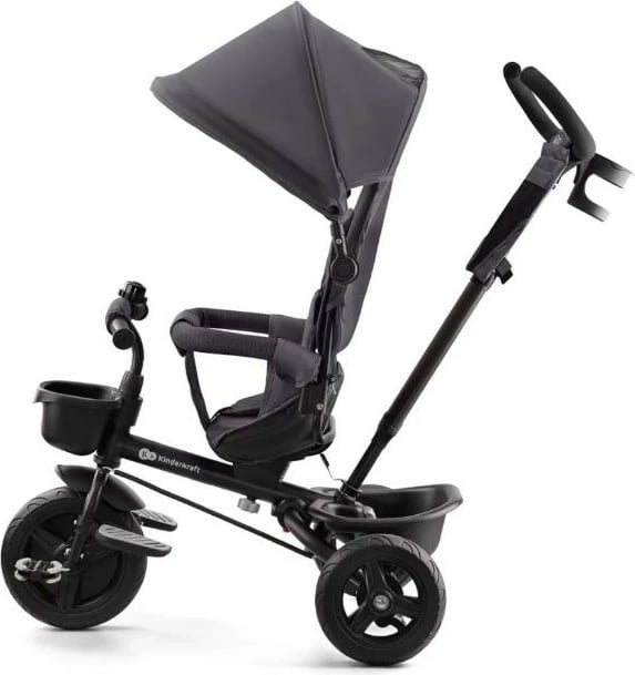 Biçikletë tre-rrotëshe Kinderkraft Tri-ride AVEO, për fëmijë, Malachite Grey