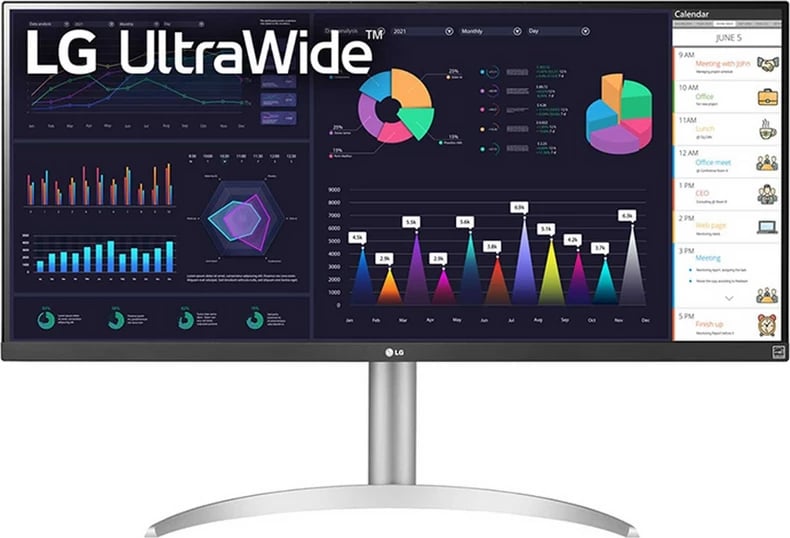 Monitor LG 34WQ650-W 34 inch UltraWide i bardhë