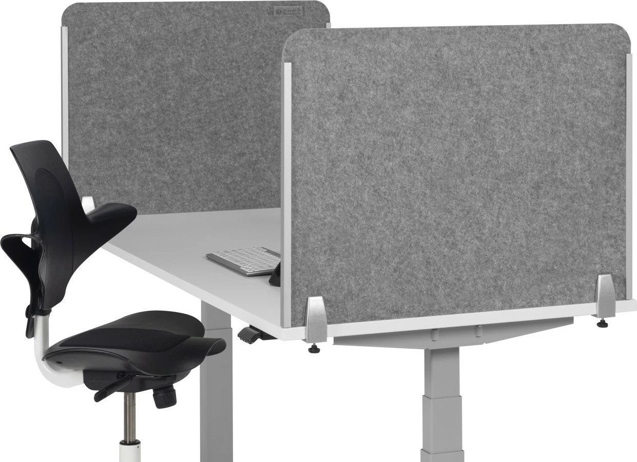 Ndarëse tavoline BakkerElkhuizen BE Safety Screen H60D60, gri