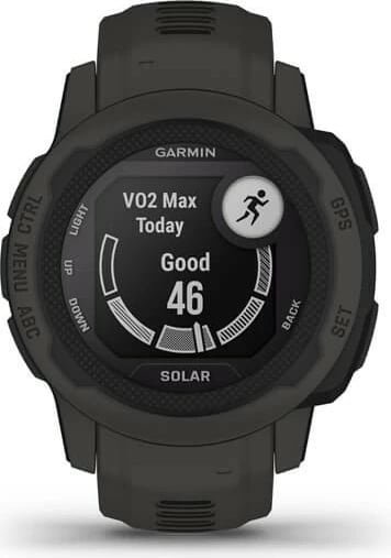 Smartwatch Garmin Instinct 2S Solar, GPS, 43 g, Graphite