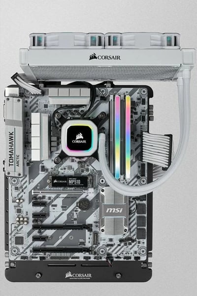 RAM Memorje Corsair Vengeance RGB PRO SL 32GB (4x8GB) DDR4 3600MHz bardhë