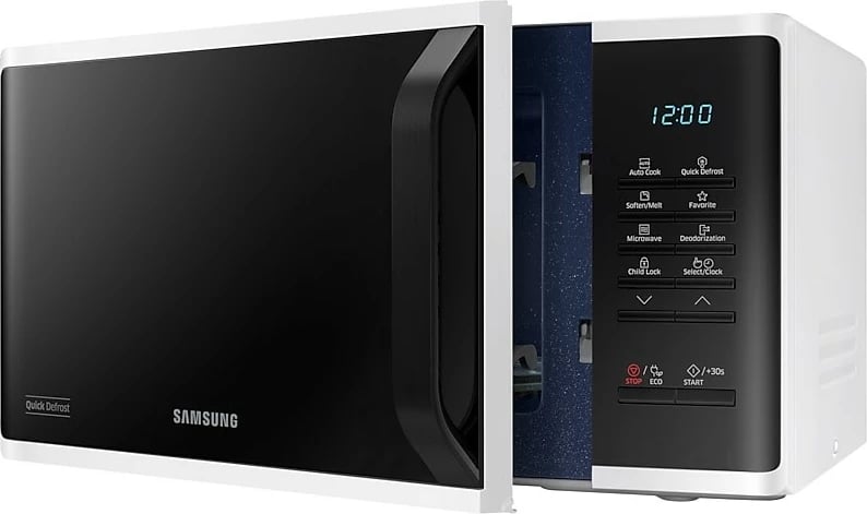 Mikrovalë Samsung MS23K3513AW/EG, 23 L, 800 W, e bardhë